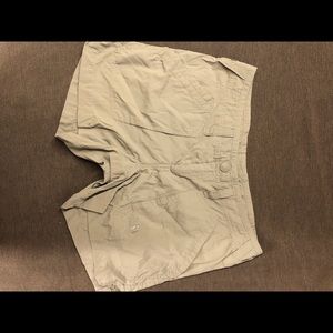 North face hiking shorts